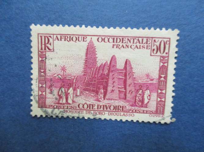 Cote d'Ivoire y & t 120 obl 1936