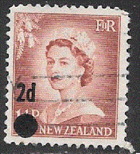 Nouvelle-Zélande - YT  366  obl - Elizabeth II (1958)