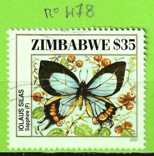ZIMBABWE YT N°478 OBLIT