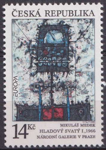 Rép. Tchèque 1993 Y&T 5 neuf ** - Europa 
