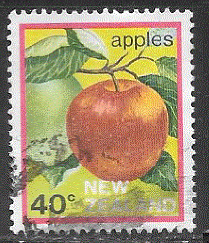 Nouvelle-Zélande - YT  857  obl - Pommes (1983)
