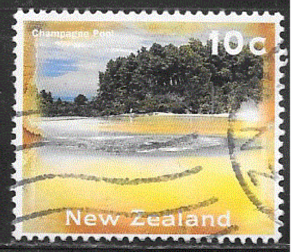 Nouvelle-Zélande - YT  1441  obl - Champagne Pool (1996)