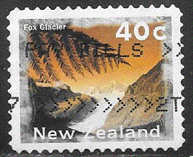 Nouvelle-Zélande - YT  1464  obl - Glacier Fox (1996)