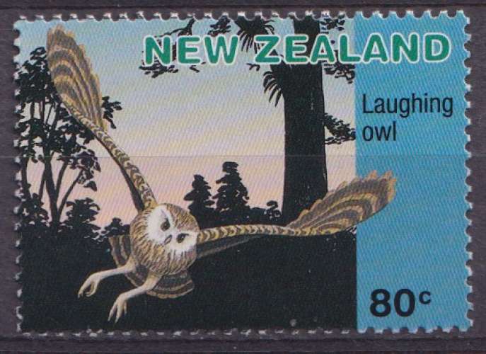 Nouvelle Zélande 1996 Y&T 1483 neuf ** - Oiseaux - Espèces éteintes 