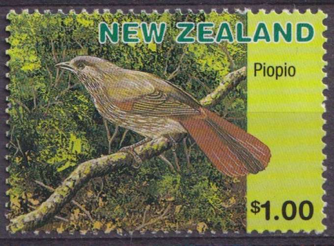 Nouvelle Zélande 1996 Y&T 1484 neuf ** - Oiseaux - Espèces éteintes 