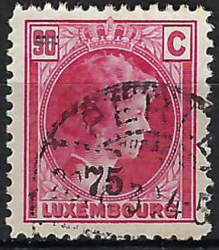 Luxembourg - 1927 - Y & T n° 206 - O.