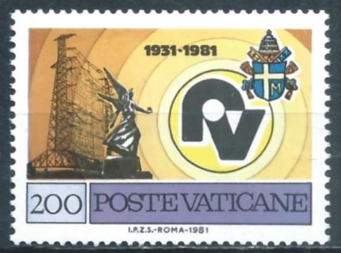 Vatican - Y&T 0704 (**) 