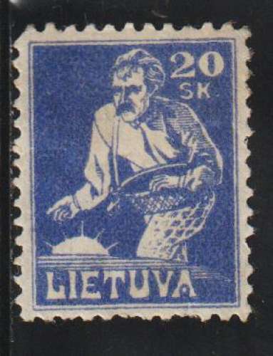 LITUANIE 1921 -  Y&T  N° 87