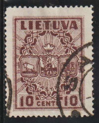 LITUANIE 1934 -  Y&T  N° 345