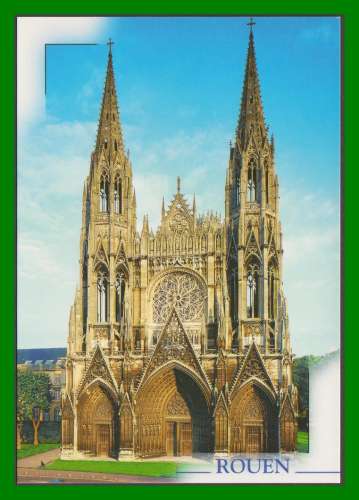 CPM (76) ROUEN Eglise Saint Ouen, neuve