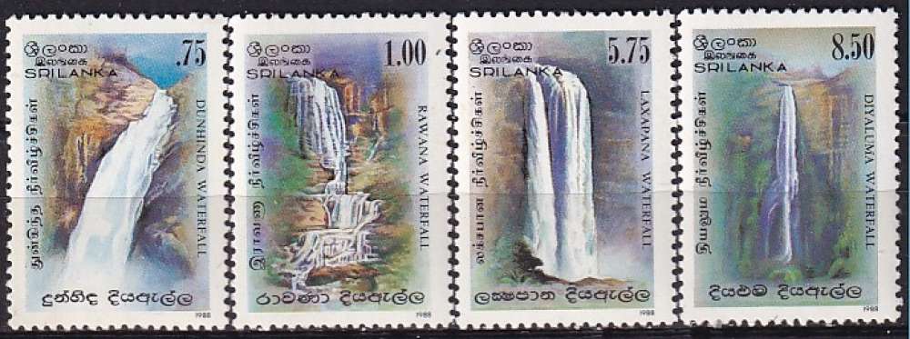 sri lanka ... n° 864 a 867  neufs** ... 1989