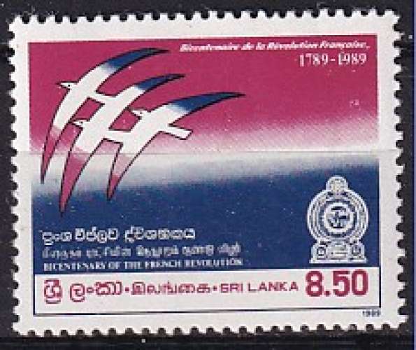 sri lanka ... n° 882  neuf** ... 1989