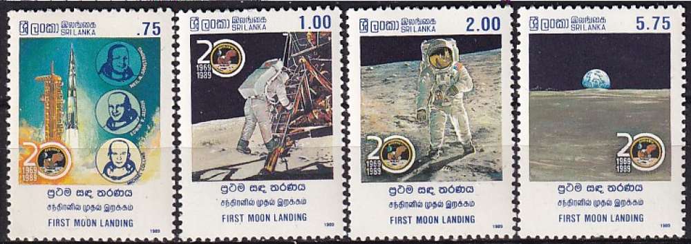 sri lanka ... n° 900 a 903  neufs** ... 1989