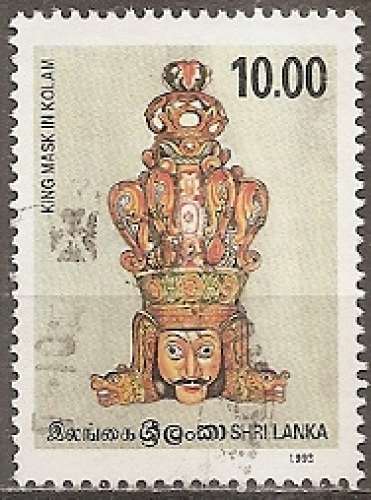 sri lanka ... n° 988  obliteré ... 1992