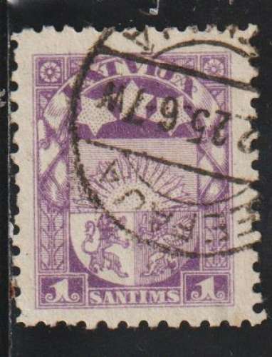 LETTONIE 1923 -  Y&T N° 93