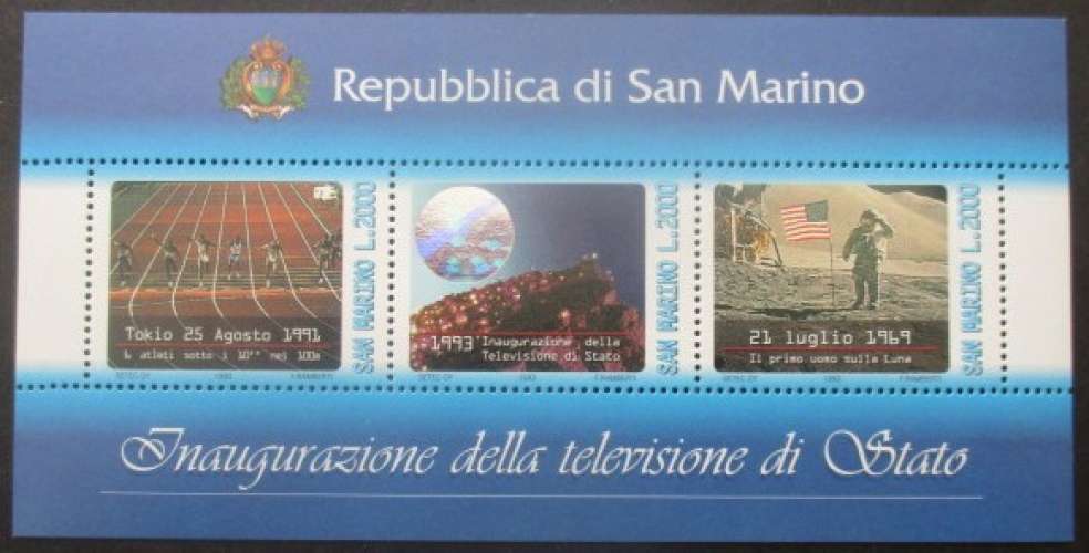 SAINT MARIN bloc N°19 neuf ** cote 11€
