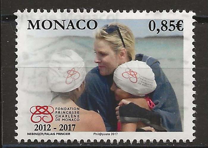   MONACO  ANNEE 2017 Y.T N°3079 OBLI 