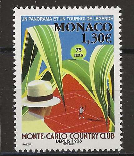   MONACO  ANNEE 2003 Y.T N°2386 NEUF** 