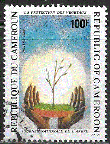 Cameroun  - YT  811  obl - Journée nationale de l'arbre (1986)