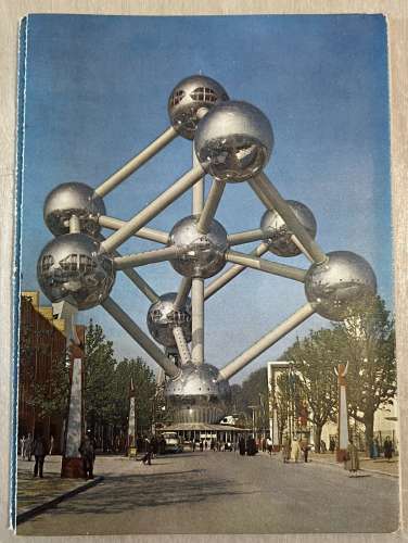 Belgique Bruxelles Exposition Universelle 1958 Pavillon URSS et USA