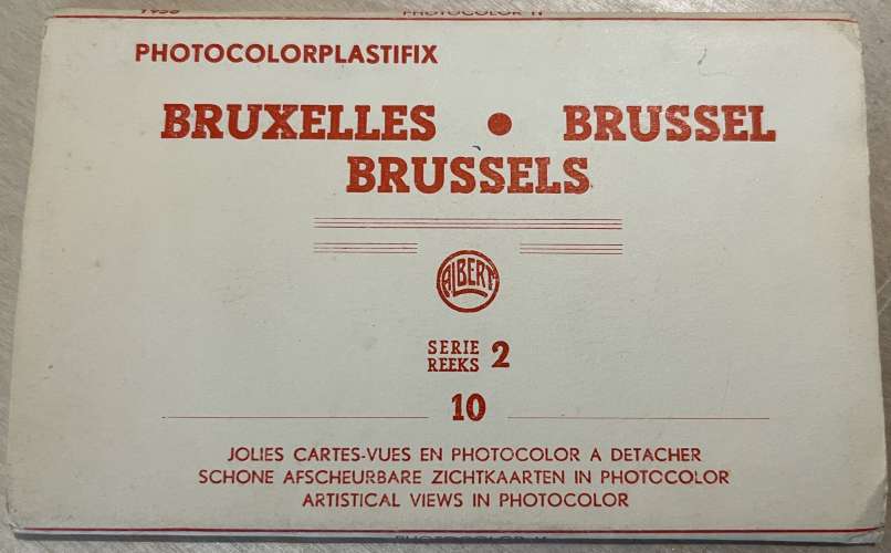 Belgique Bruxelles Exposition Universelle 1958 Série 2