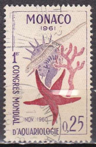 MONACO N° 551  de 1961 oblitéré 