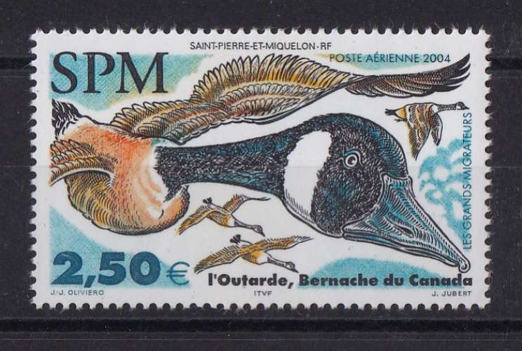 SAINT PIERRE ET MIQUELON.   YT  PA n° 84   neuf **    2004