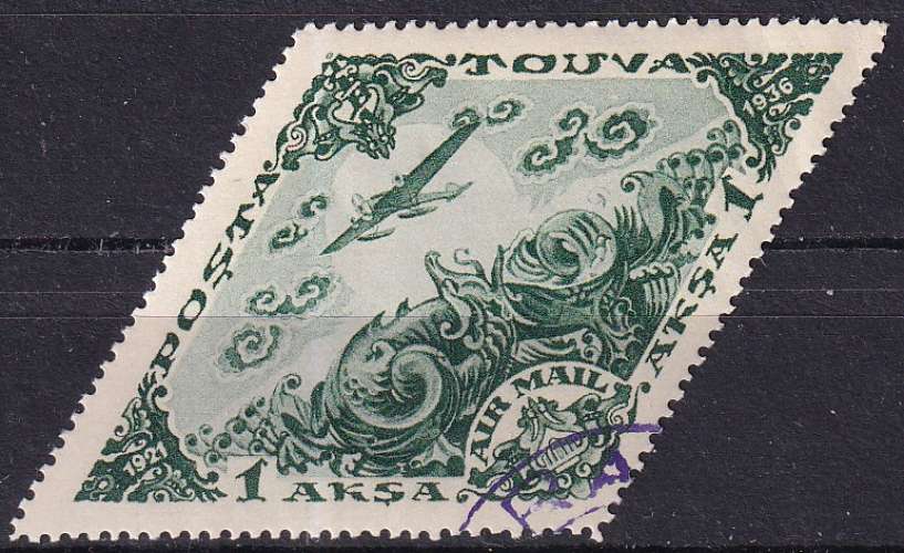 touva ... P.A. n° 16  obliteré ... 1936