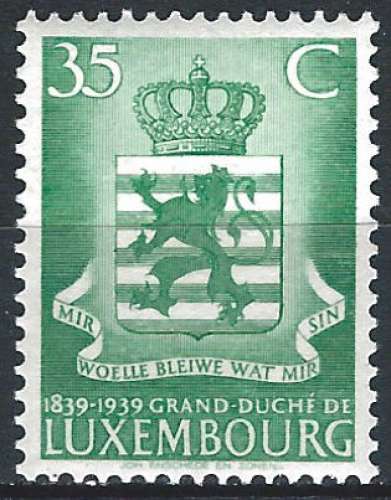 Luxembourg - 1939 - Y & T n° 312 - MNH