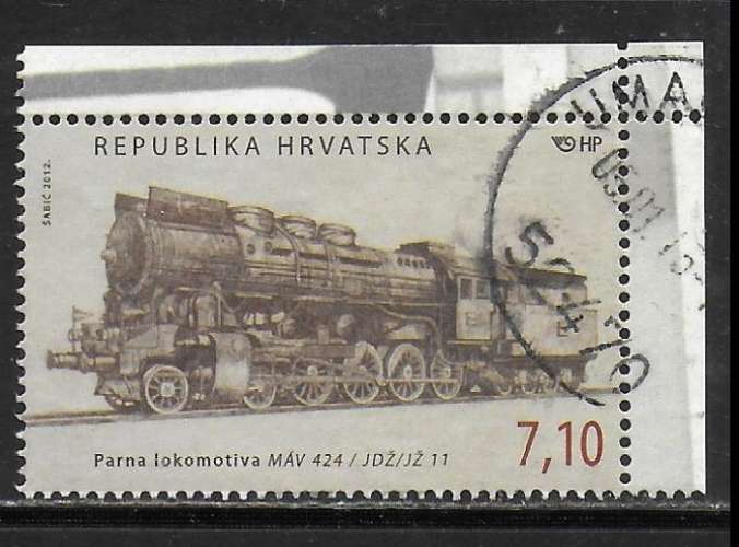 Croatie - Y&T n° 981 - Oblitéré / Used 2012