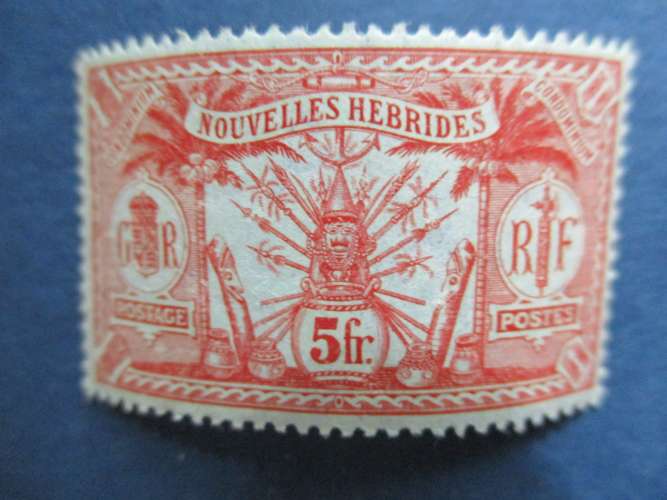 Nouvelles - Hébrides y & t 37 * 1911
