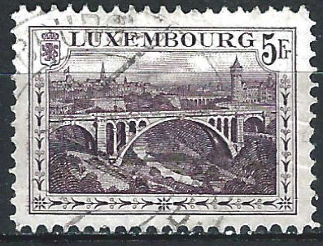 Luxembourg - 1921 - Y & T n° 134 - O. (2