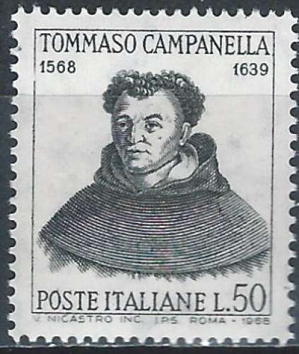Italie - 1968 - Y & T n° 1019 - MNH
