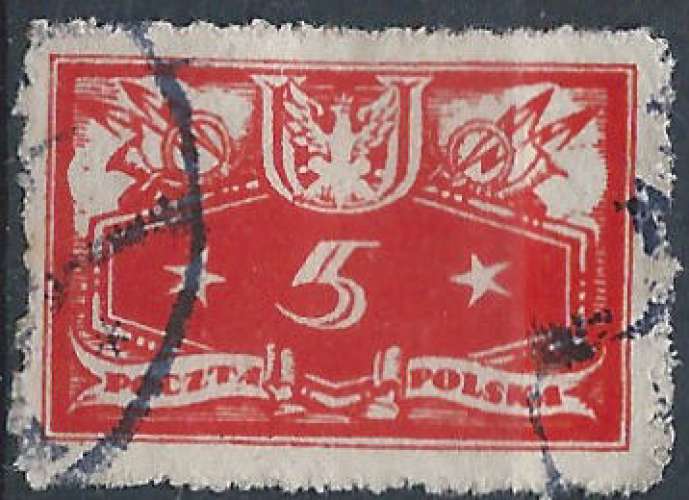 Pologne - 1920 - Y & T n° 2 Timbre de service - O.