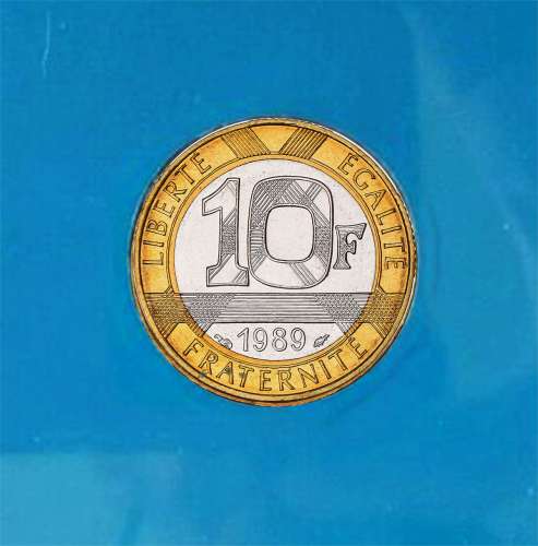 FRANCE - Monnaie 10f MONTESQUIEU de 1989 FDC Neuve