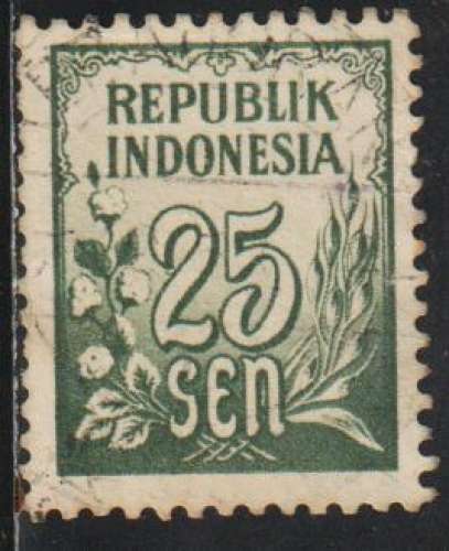 INDONESIE 1951 - Y&T N° 35