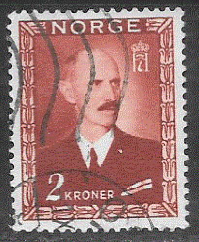 Norvège  - YT  287  obl - Haakon VII (1946)