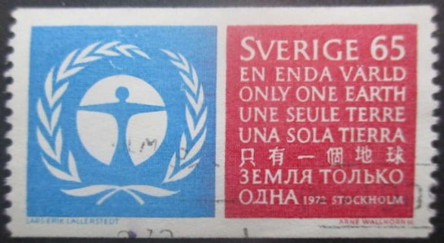 SUEDE N°737 ONU oblitéré 