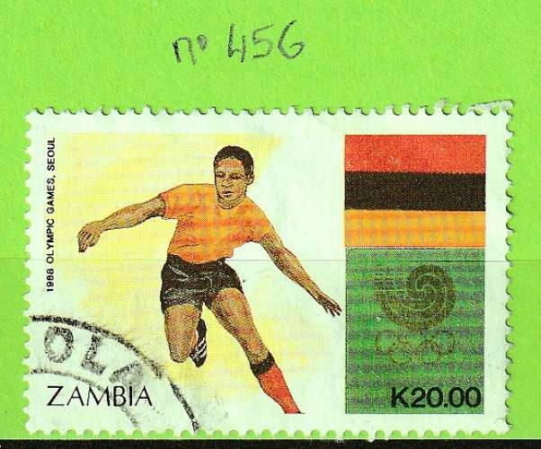 ZAMBIE - YT N°456 OBLIT