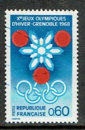 FRANCE 1967 - YT 1520 OBLITÉRÉ.
