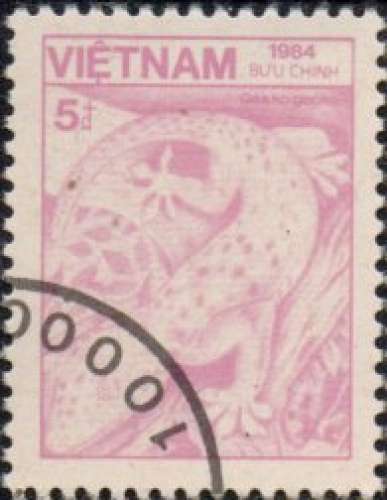 Vietnam (1984), lézard gecko - YT 566 °