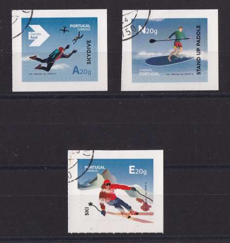PORTUGAL  Y/T   n° 4080/4082     oblitéré    2016
