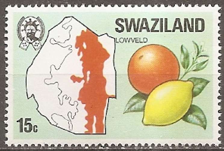 swaziland ... n° 280  neuf** ... 1977  swaziland ... n° 280  neuf** ... 1977
