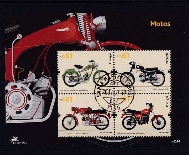 PORTUGAL  Y/T   Bloc n° 263     oblitéré    2007