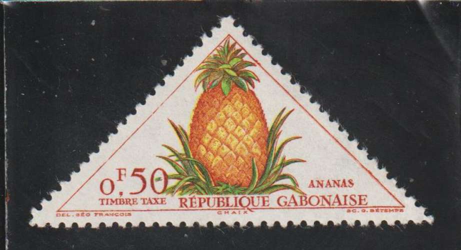 GABON Taxe - Y&T N° 34