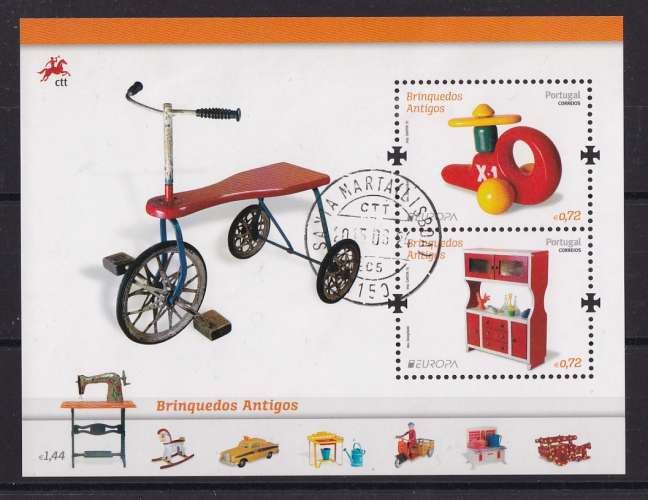 PORTUGAL  Y/T   Feuillet n° F4015     oblitéré    2015
