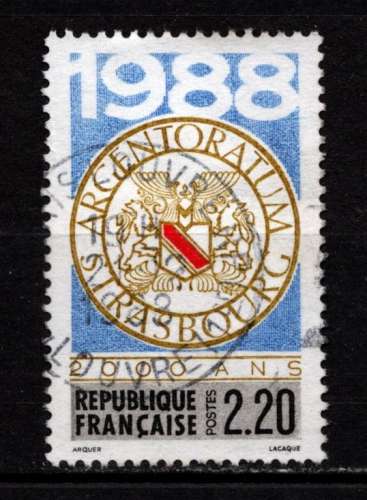 Timbre France n° 2552 oblitéré, TB