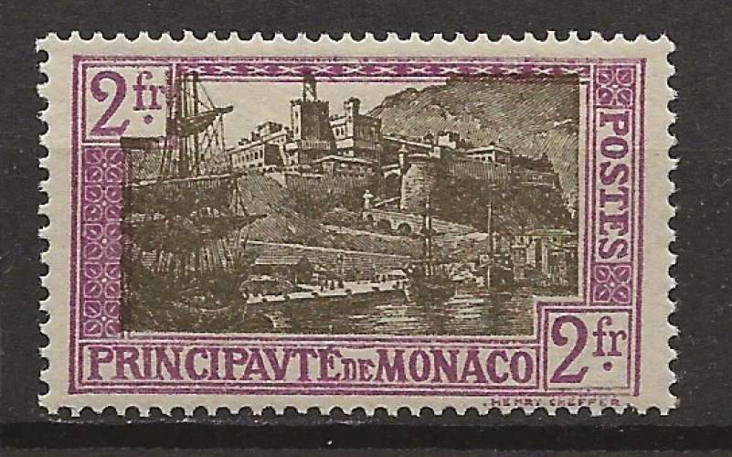   MONACO  ANNEE 1924 Y.T N°100 NEUF** 
