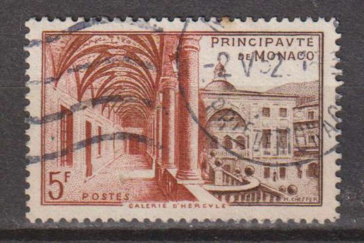 MONACO YTN°  383  oblitéré