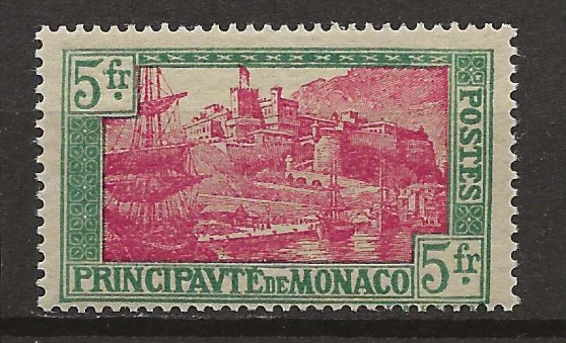   MONACO  ANNEE 1924 Y.T N°102 NEUF** cote 27€
